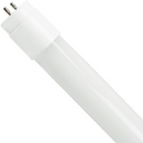 TCP LED T8 Tube Light, 18W (32W Fluorescent Equivalent), 4100K Cool White, 2400 Lumens, 4-Foot Shatterproof, Double-Ended for Ballast Bypass Installations in Commercial and Office Spaces