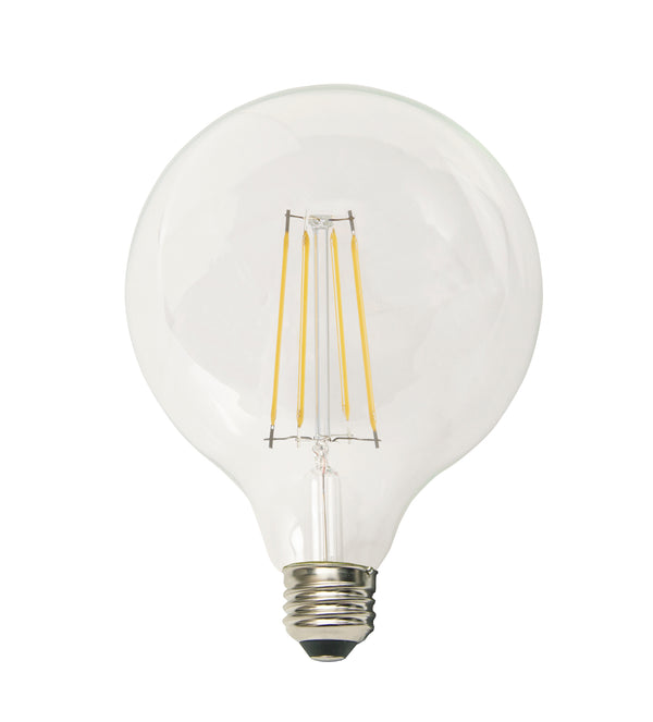LED Filament High CRI G40 Globe Lamp E26 Clear - 4.5 Watt, 450 Lumens, 3000 Kelvin