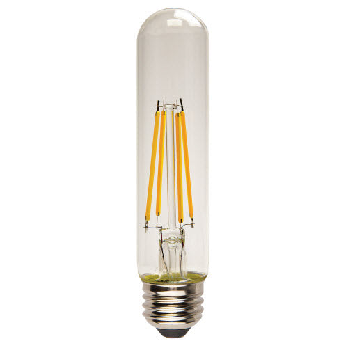 LED Filament High CRI T10 Lamp E26 Clear - 5.4", 3W, 27K