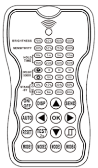 Remote for Integrated Sensor