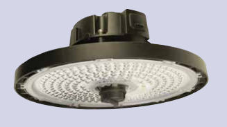 LED UFO High Bay Luminaire w/ Selectable Wattage and Color – 10.4″, 80W/120W/150W, 30K/40K/50K