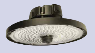 LED UFO High Bay Luminaire w/ Selectable Wattage and Color - 10.4", 80W/120W/150W, 30K/40K/50K