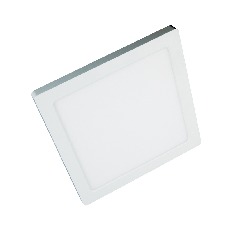 TCP 9-Inch Square LED Flush Mount Light Fixture - 9", 18W, CCT 30K/40K/50K