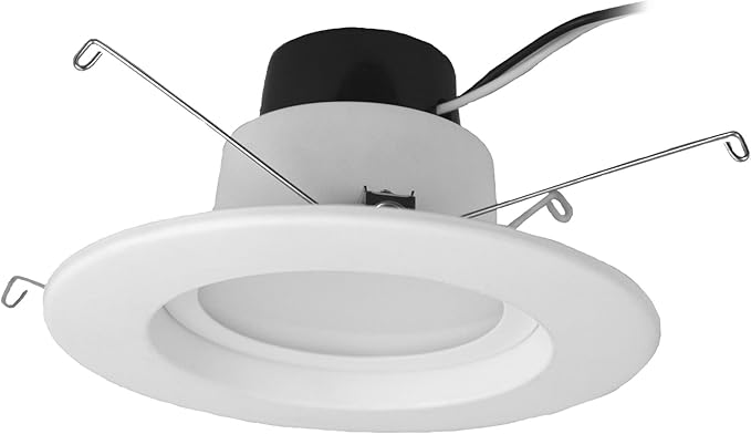 TCP LED 14W 5/6" Retrofit Downlight – Dimmable, 5000K Daylight, 1350 Lumens, 6-Pack