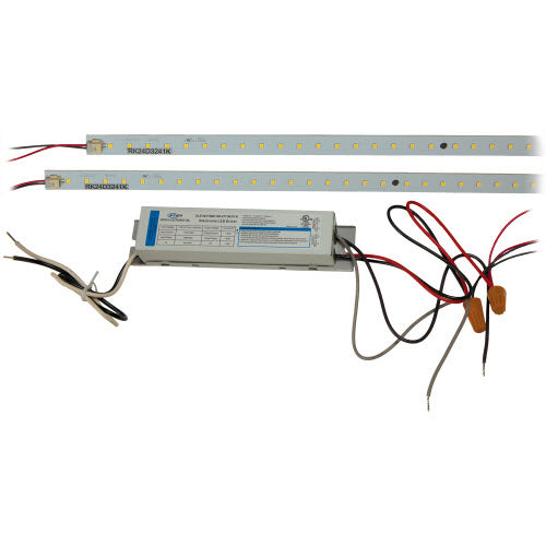 2 Strip LED Magnetic Retrofit Kit - 43", 32W, 50K