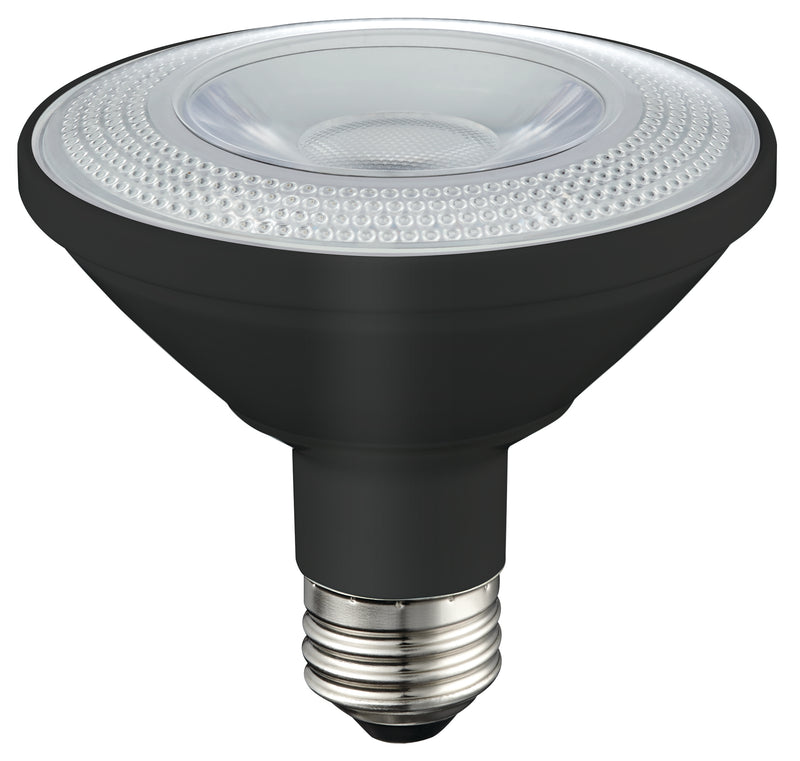 LED Par Lamp P30 FL Black - 3.8", 10W, 27K