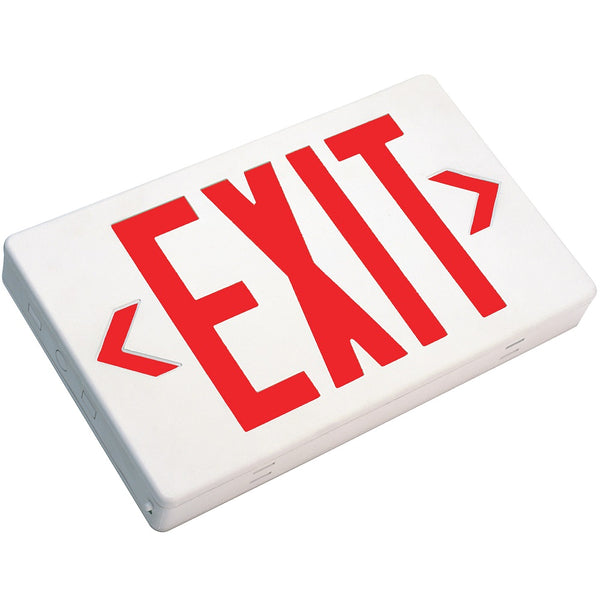 Compact LED Exit Sign Red - 12"