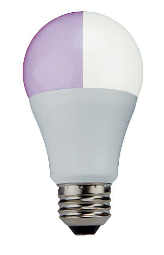 ColorFlip A19 LED Light Bulb Purple - 800 Lumens, 10 Watt, 2700 Kelvin