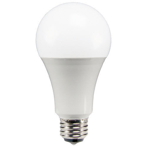 LED A21 3-Way Lamp - 2.6", 4W/8W/16W, 27K