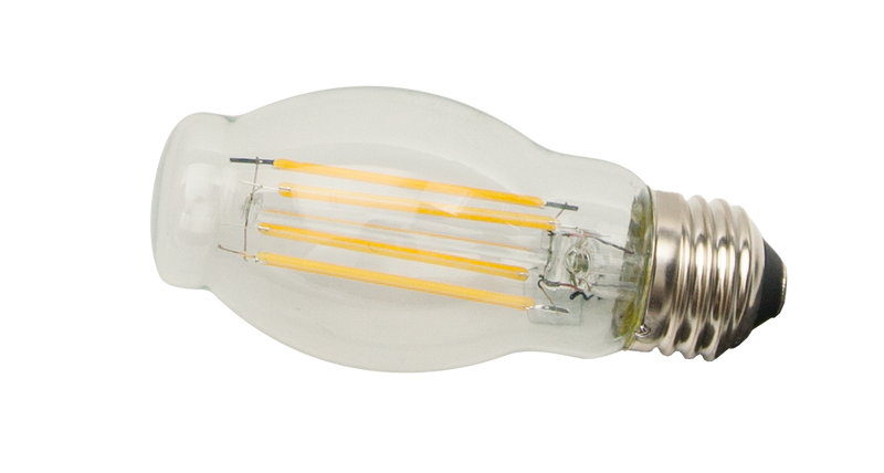 LED Classic Filament BT15 Lamp E26 Clear - 2", 5W, 27K