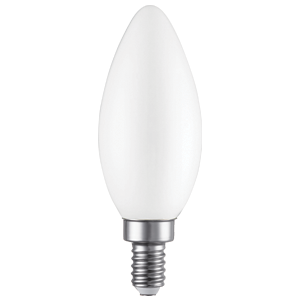 LED Filament High CRI Lamp E12 Frosted Blunt - 1.4", 5W, 30K