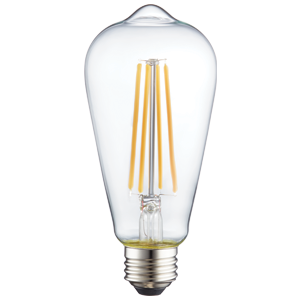 LED Filament High CRI ST19 Lamp E26 Clear - 2.5", 5W, 27K