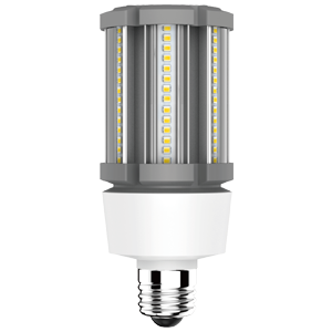 LED HID Corn Cob Lamp E26 - 5.7", 18W, 40K