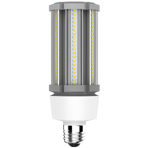 LED HID Corn Cob Lamp E26 - 6.5", 27W, 50K