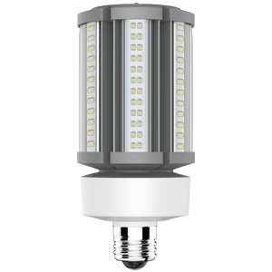 LED HID Corn Cob Lamp E26 - 7.9", 36W, 50K