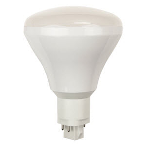 LED Type A PL BR40 Lamp - 5", 19W, 41K
