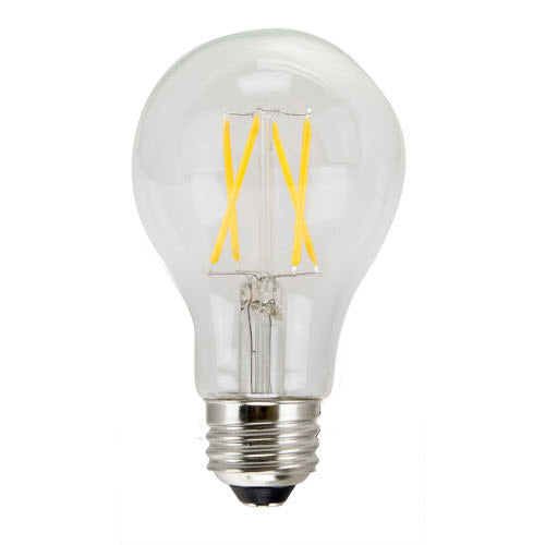 AmberGlow White Filament A19 Lamp E26 Clear - 3.4", 4.5W, 24K